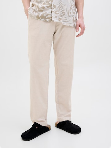 JJ Rebel Regular Hose 'JREBKENNI' in Beige: Vorderseite
