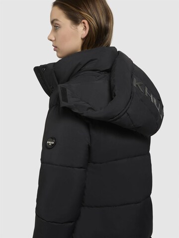 khujo Wintermantel 'Rachel' in Zwart