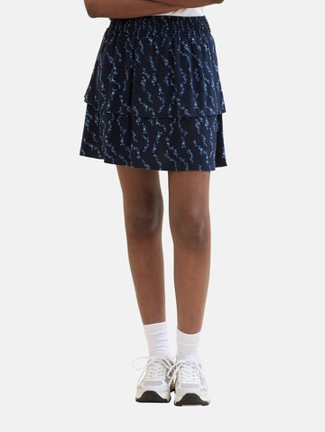 TOM TAILOR DENIM Skirt in Blue: front