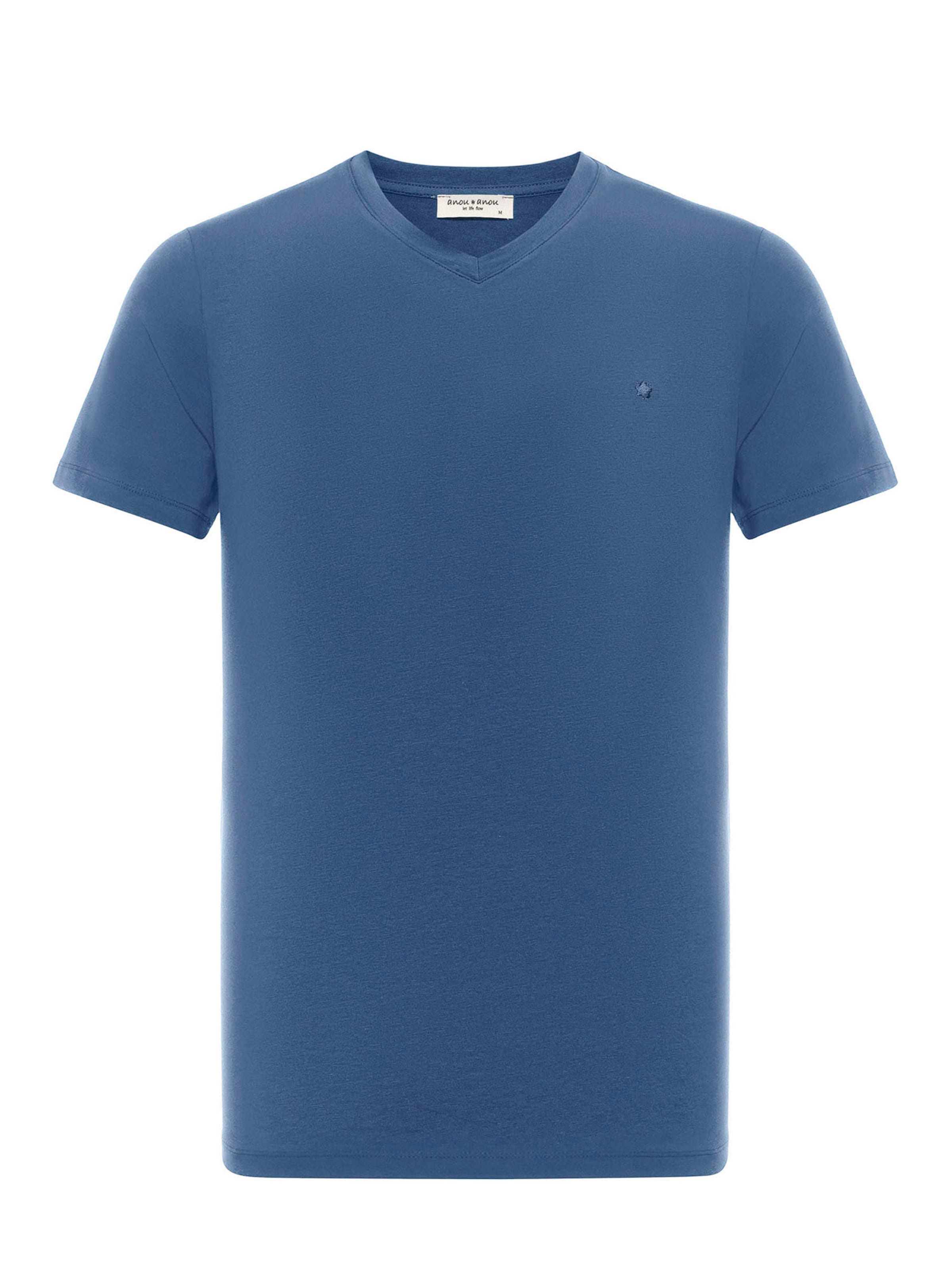 Anou Anou Tričko - Modrá: predná strana