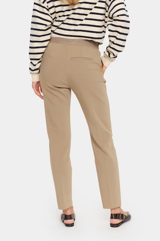 Regular Pantalon 'Ossa' SAINT TROPEZ en beige