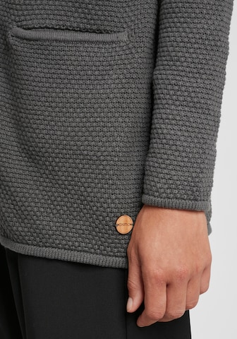 Oxmo Knit Cardigan 'Hilda' in Grey