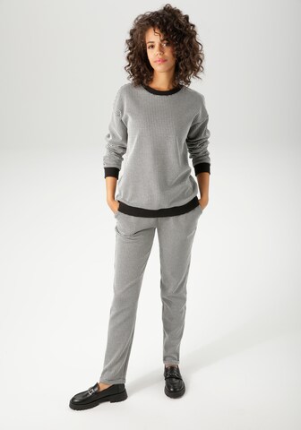 Aniston CASUAL Sweatshirt in Grey: front