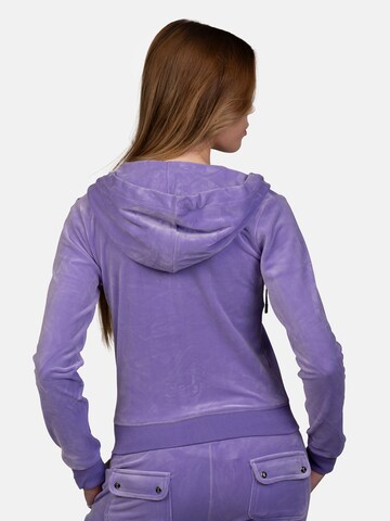 Juicy Couture Zip-Up Hoodie 'Robertson' in Purple