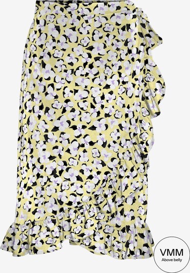 Vero Moda Maternity Skirt 'OLEA' in Yellow / Purple / Black / White, Item view