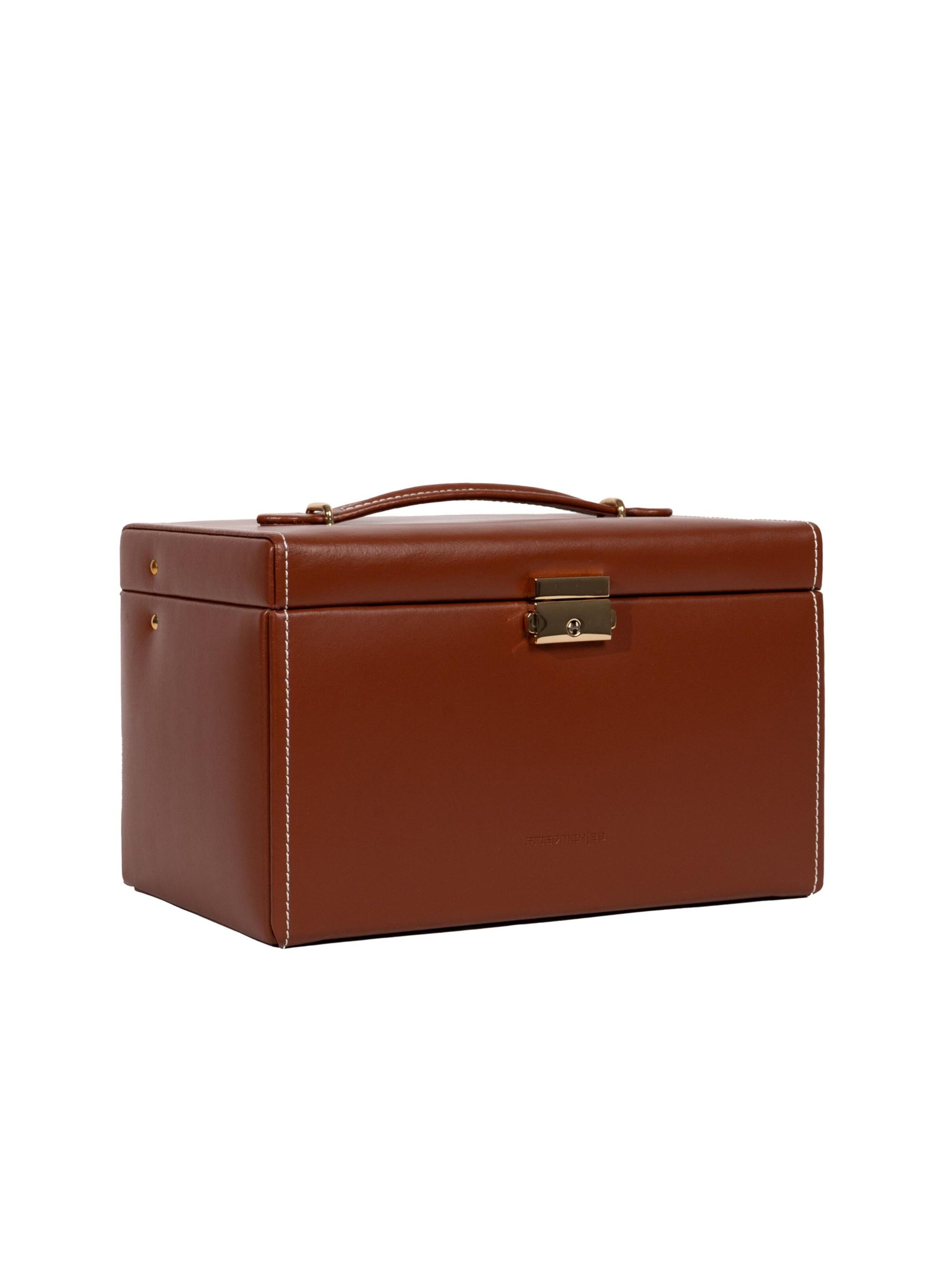 Boîte à bijoux 'Schmuckkasten - Leder' Friedrich23 en marron