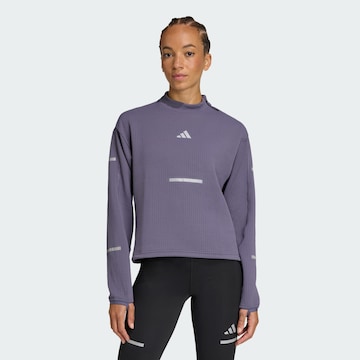 ADIDAS PERFORMANCE Αθλητική μπλούζα φούτερ '365' σε λιλά: μπροστά
