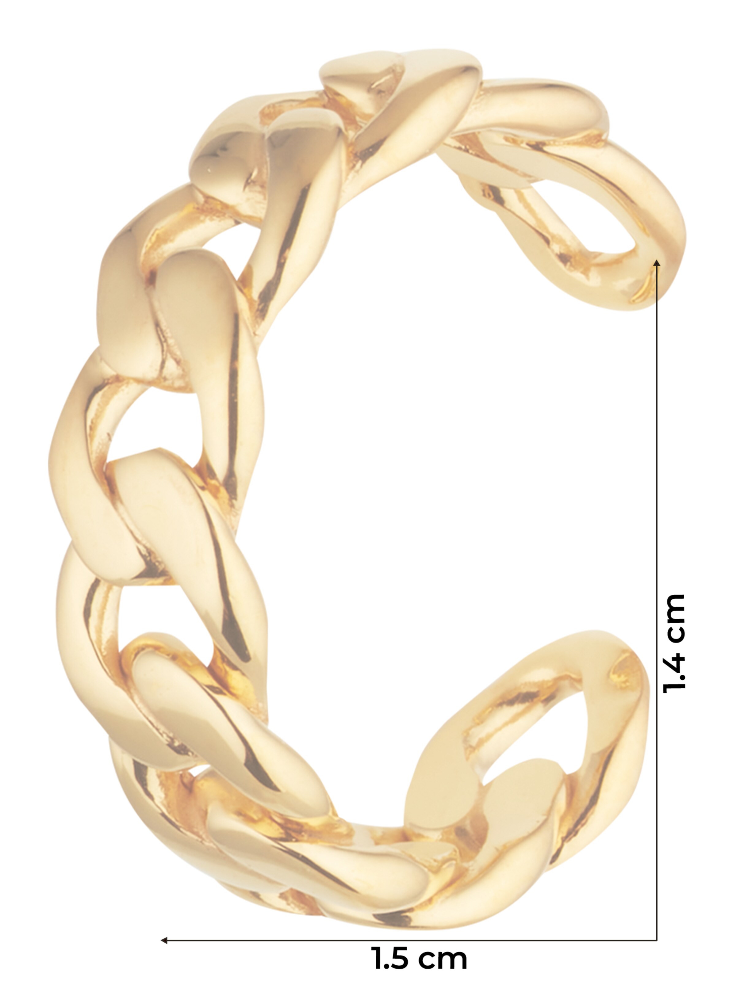 auksinė Vibe Harsløf Auskarai 'Elsa'