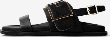 Chaussure basse 'WILD AT GOLDEN HOUR' L37 HANDMADE SHOES en noir : devant