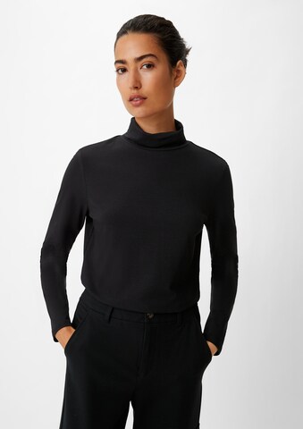 comma casual identity Shirt in Black: front