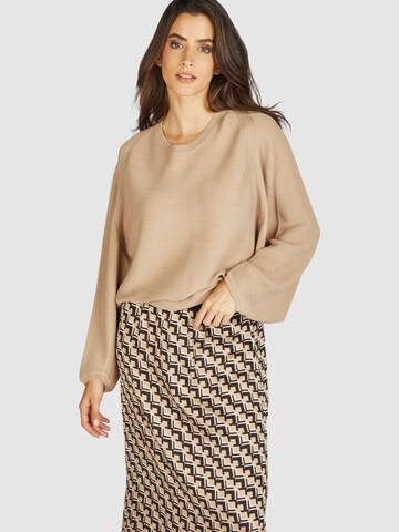 MARC AUREL Sweater in Beige: front