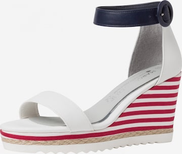 MARCO TOZZI by GUIDO MARIA KRETSCHMER Strap Sandals in White: front