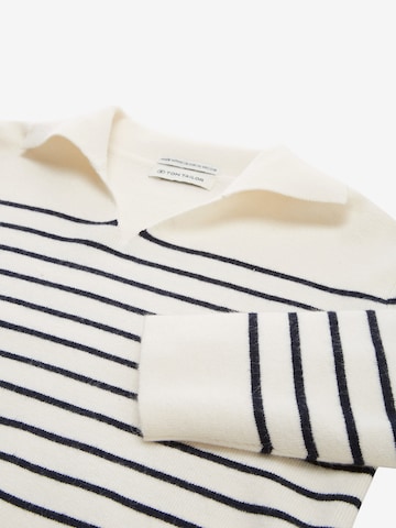 TOM TAILOR - Jersey en blanco