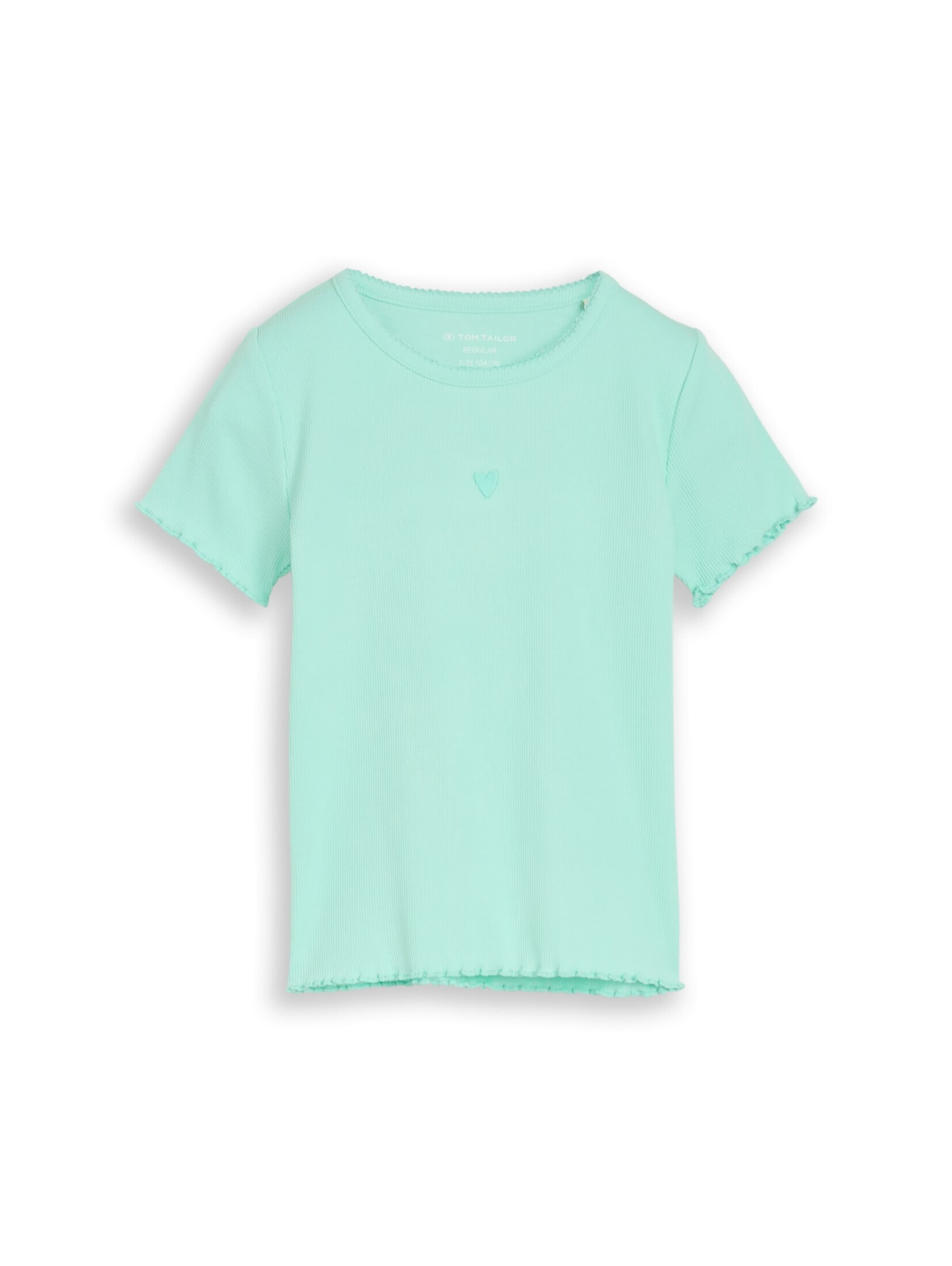 TOM TAILOR Shirt in Groen: voorkant