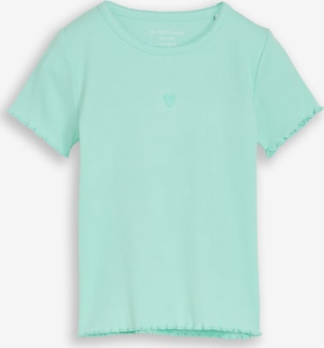 TOM TAILOR Shirt in Groen: voorkant