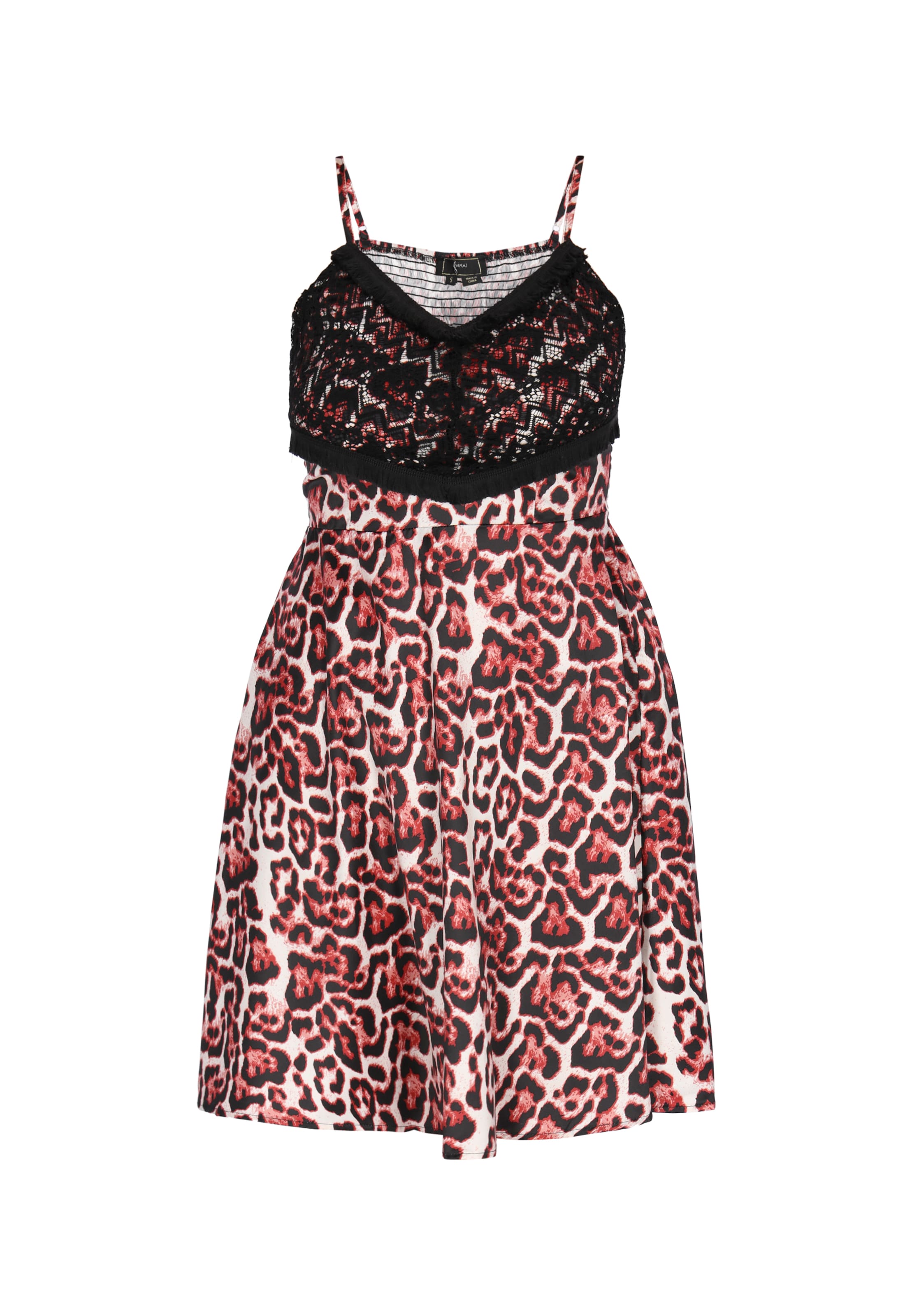 faina Dress 'Festive' in Red: front