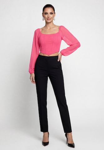 Chemisier faina en rose