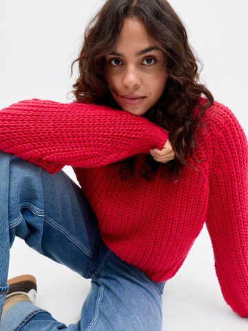 Pull-over 'JXKELL' JJXX en rouge