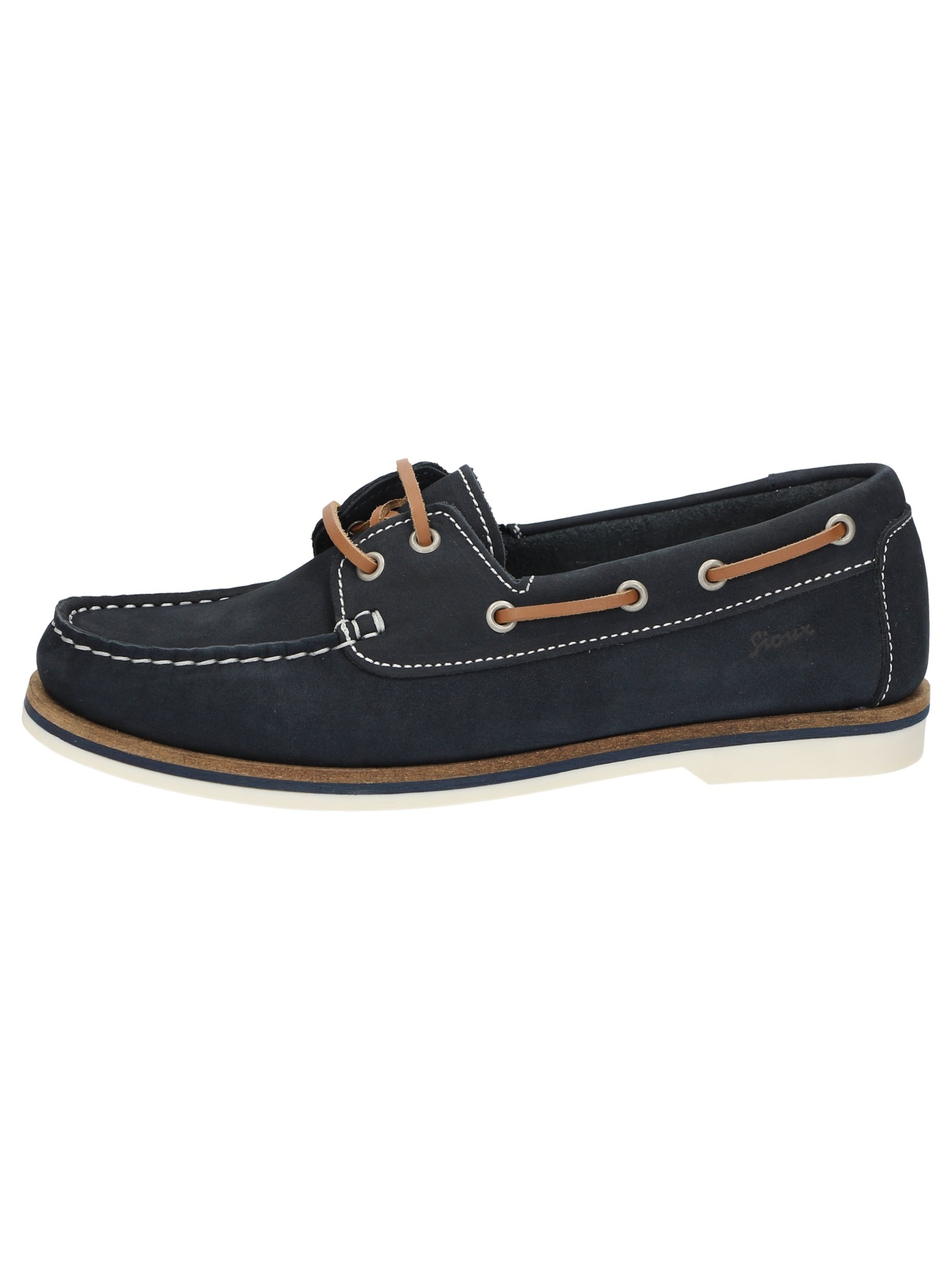 Mocassin 'Nakimba-700' SIOUX en bleu
