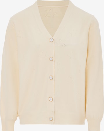 aleva - Casaco de malha em branco: frente