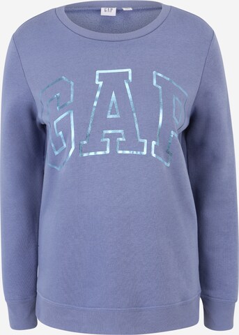 Gap Tall Sweatshirt in Blauw: voorkant