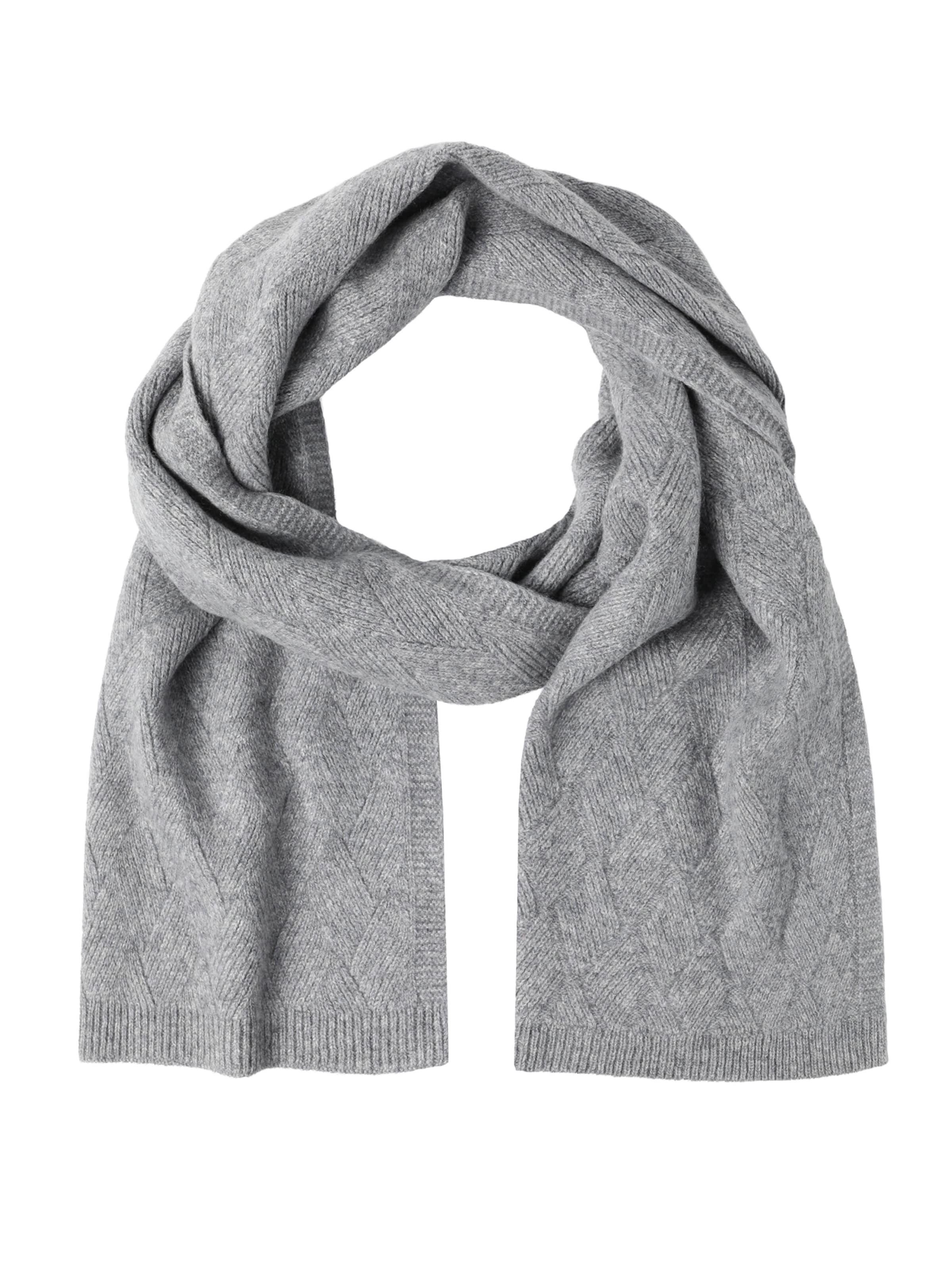 TATUUM Sjal 'Magenar' i grå: forside