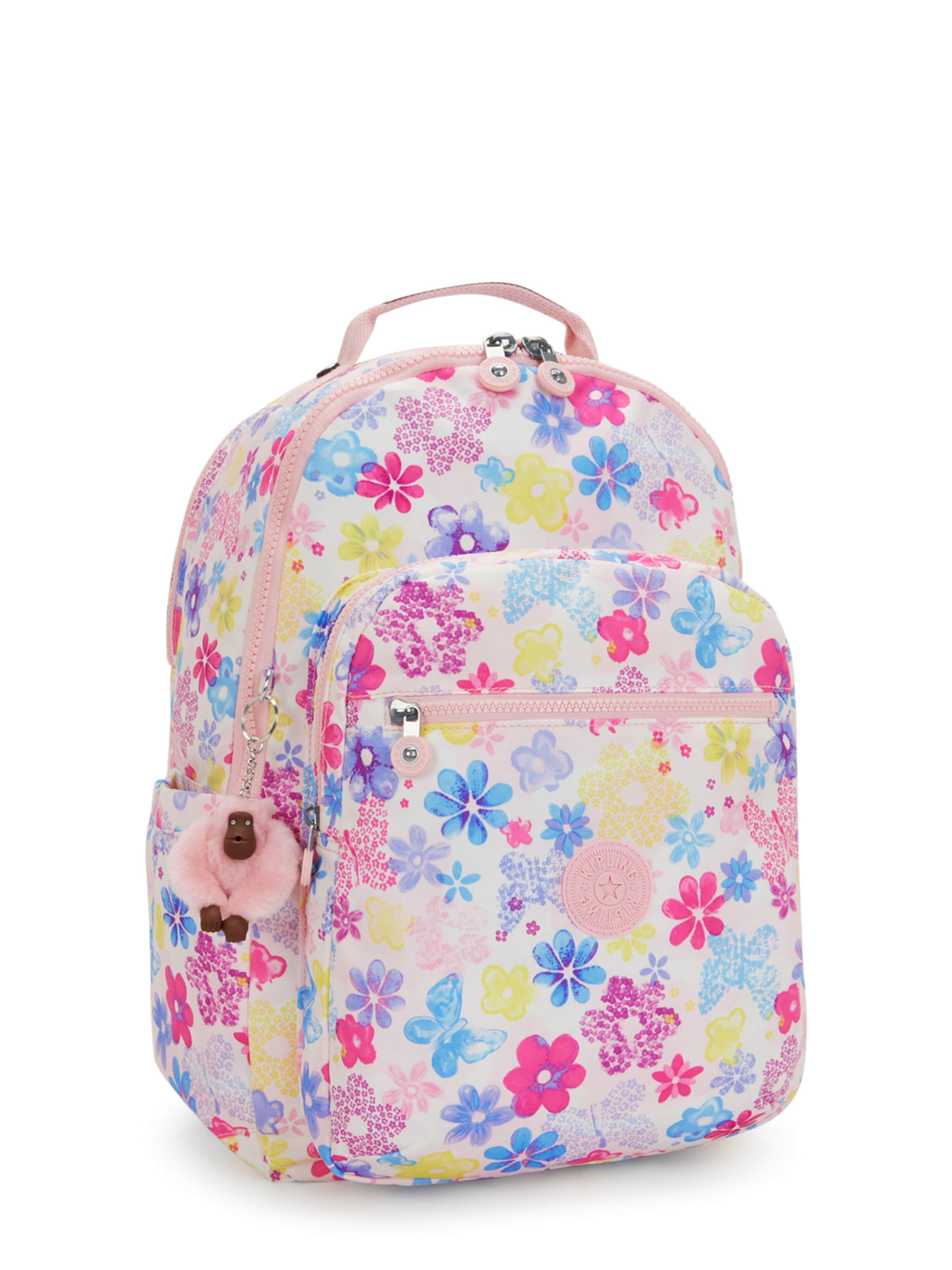 KIPLING Nahrbtnik 'Seoul Cellege Extra' | roza barva