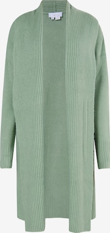 usha WHITE LABEL Knit Cardigan in Green: front