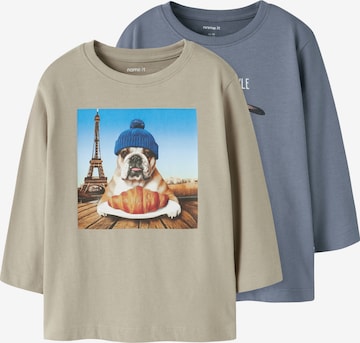 NAME IT Póló 'NMMVOTO' - szürke: elől