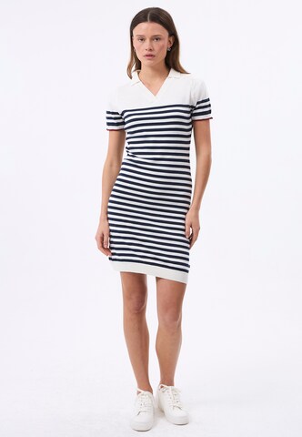 Abito in maglia di Felix Hardy in beige: frontale