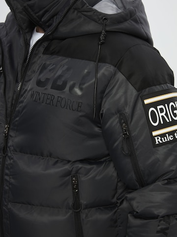 CIPO & BAXX Winterjacke Steppjacke CM233 in Grau