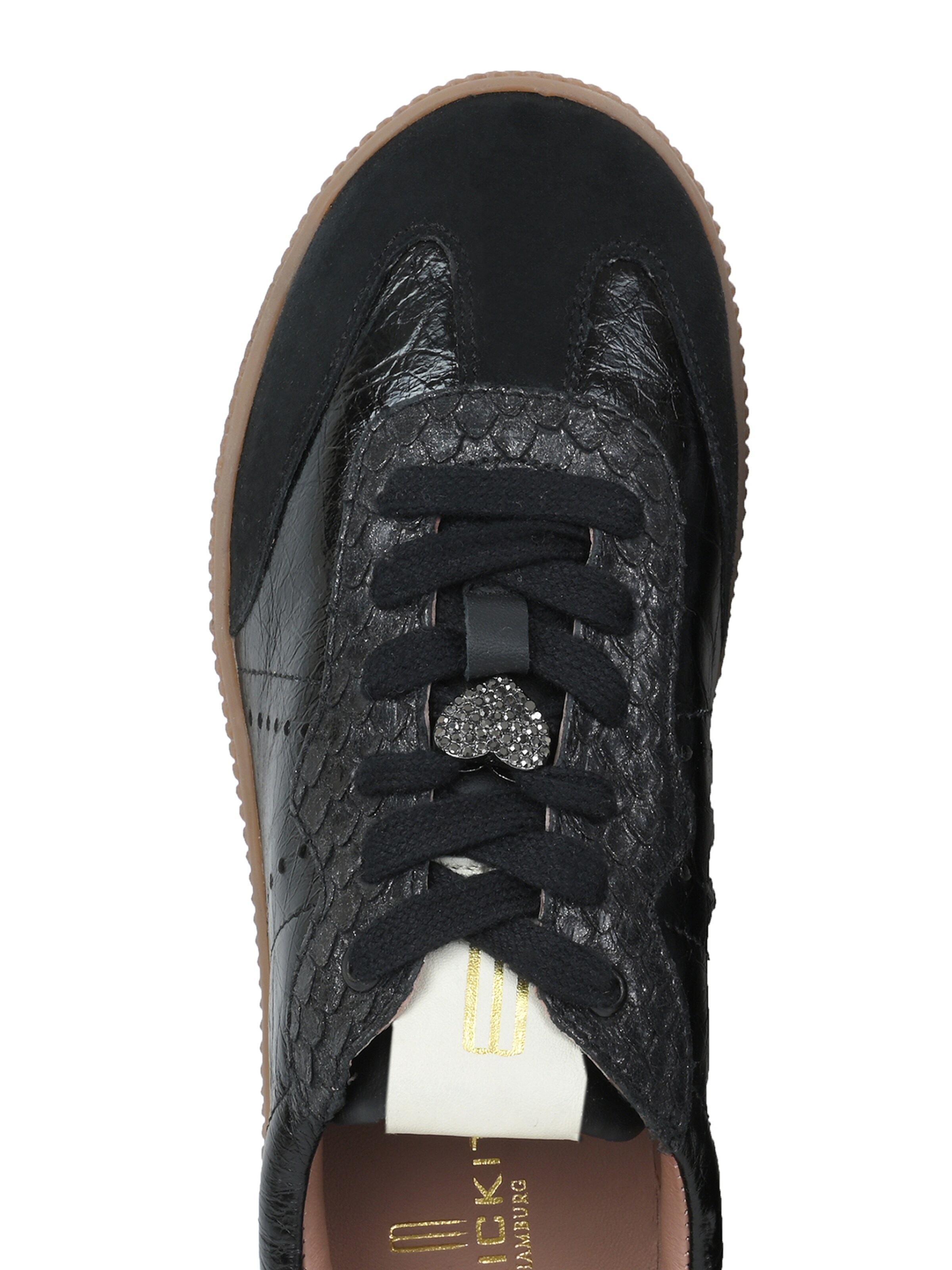 Baskets basses ' RUNA ' Crickit en noir