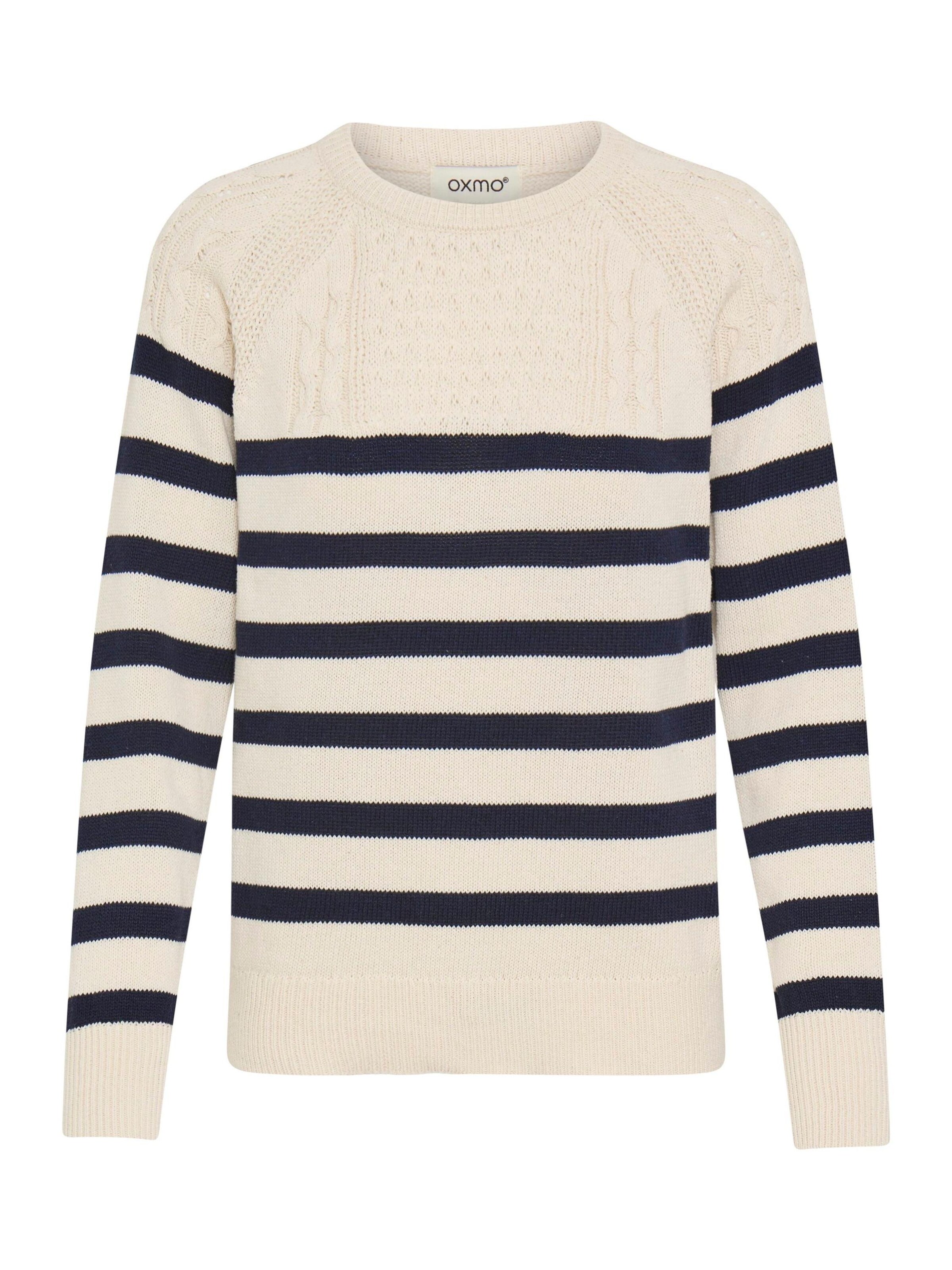 Oxmo - Pullover 'Sanva' em bege: frente