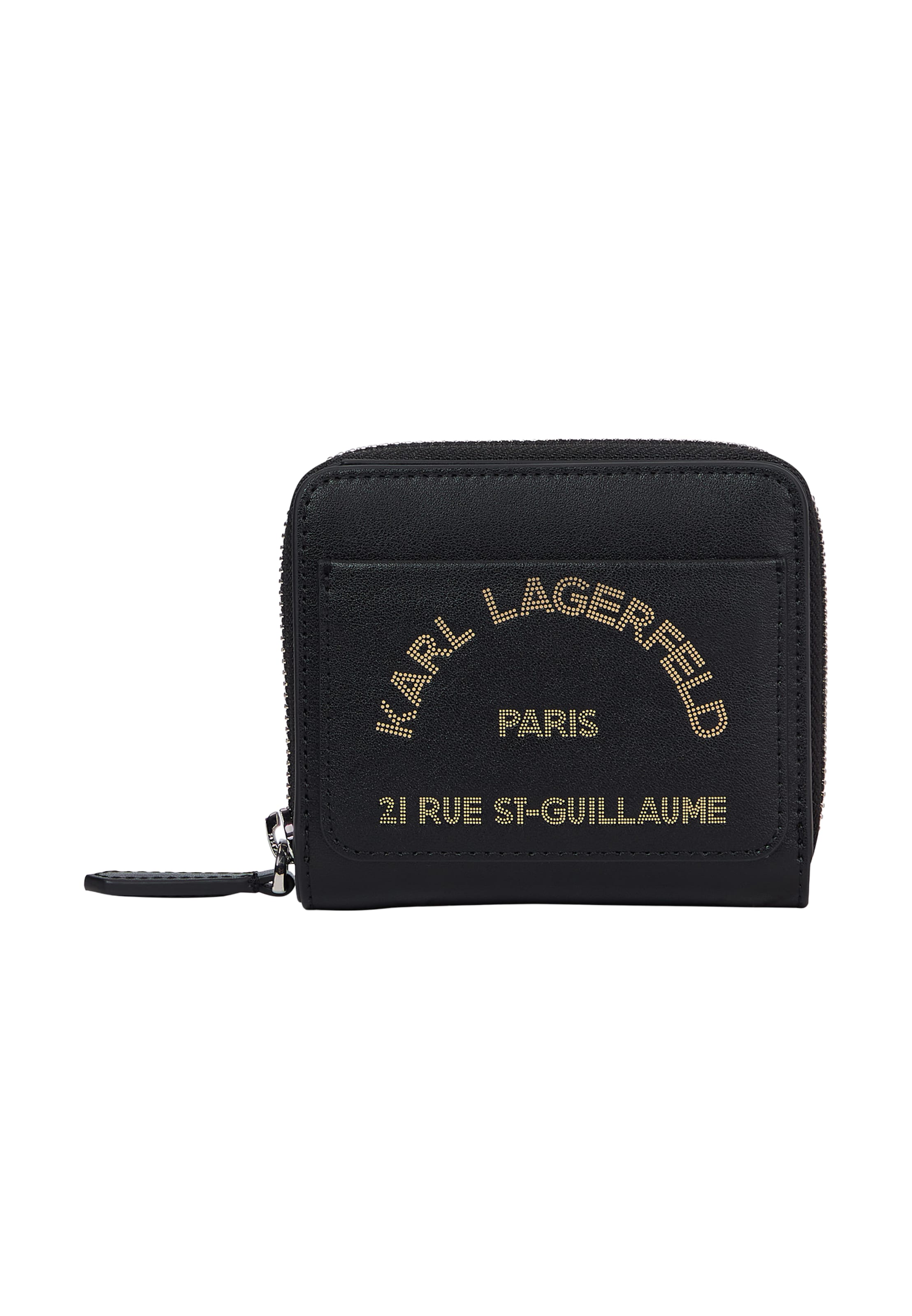 Portamonete 'K/DAILY' di Karl Lagerfeld in nero: frontale