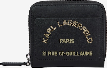 Portamonete 'K/DAILY' di Karl Lagerfeld in nero: frontale