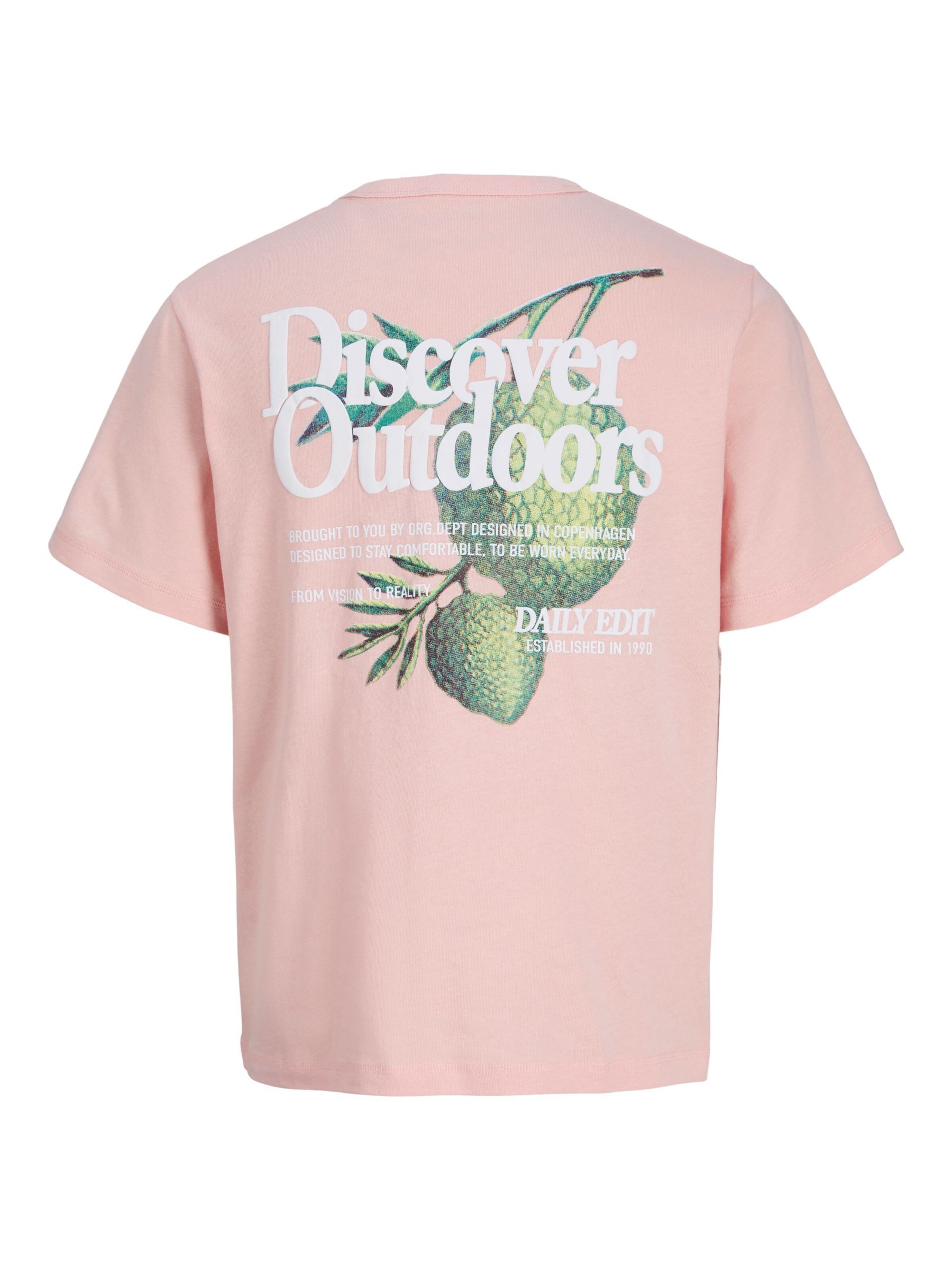 JACK & JONES - Camiseta 'JORMontauk' en rosa