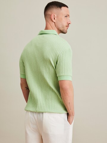 DAN FOX APPAREL Shirt 'Enrico' in Groen