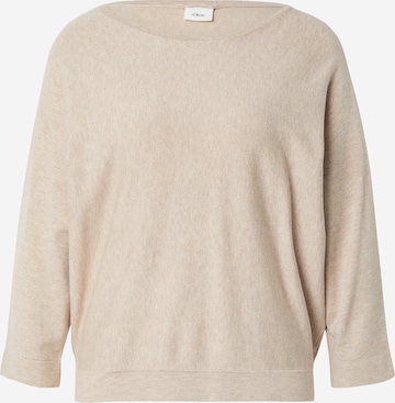 s.Oliver BLACK LABEL Pullover in Beige: predná strana