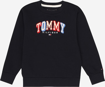 TOMMY HILFIGER Mikina – modrá: přední strana