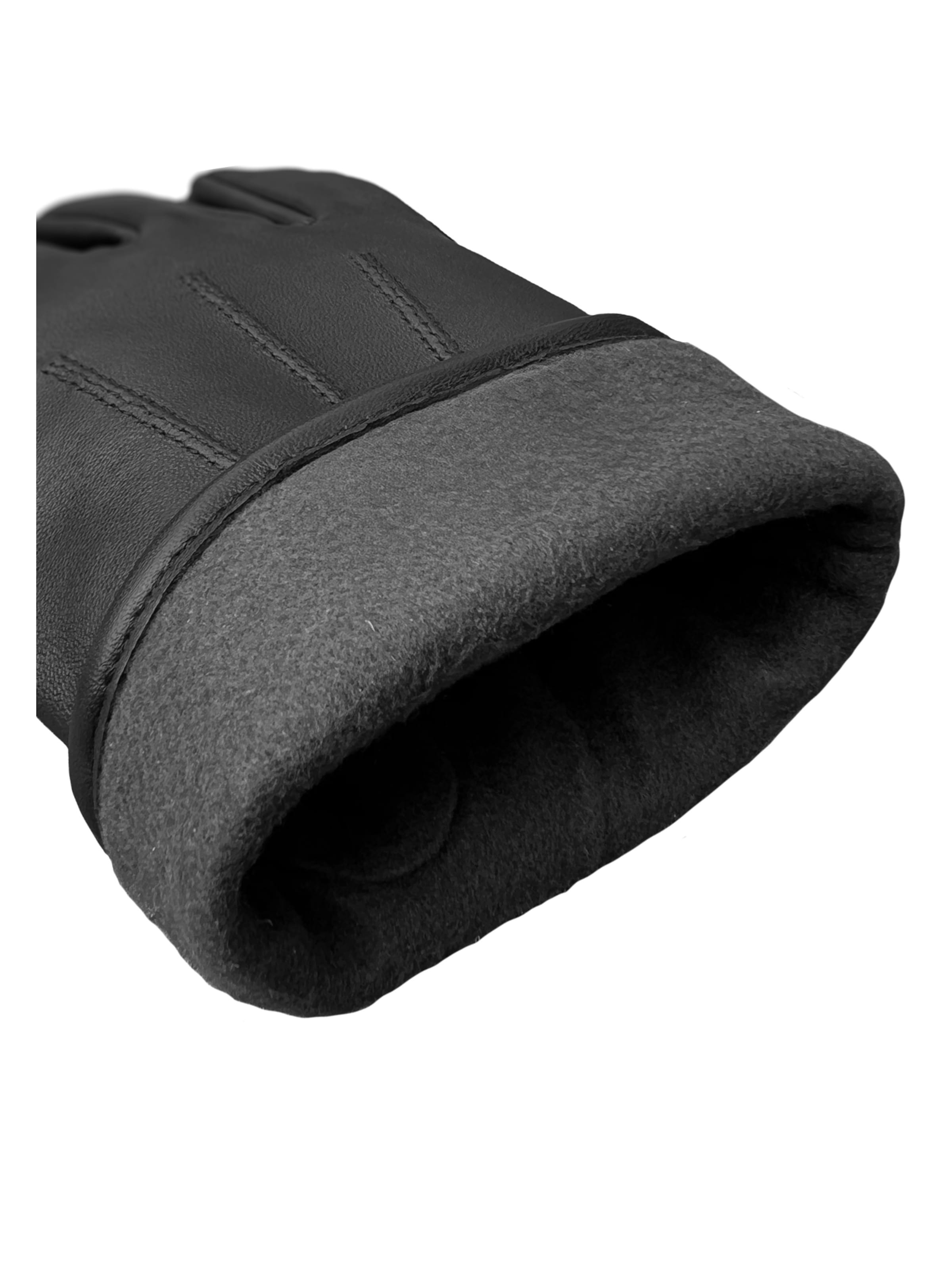 KESSLER Full Finger Gloves in Black
