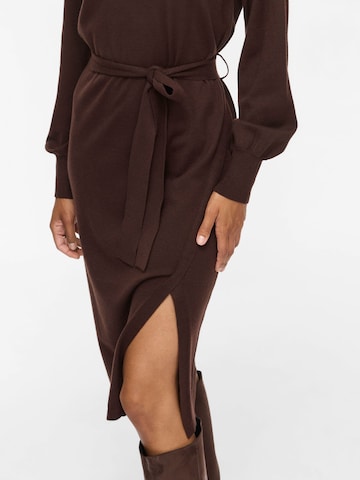 Robes en maille 'VIRICKY' VILA en marron