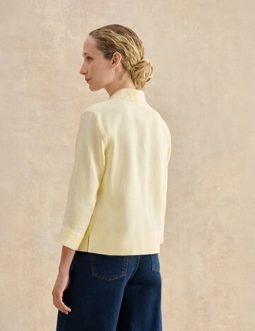 Hobbs London Shirt in Yellow: back