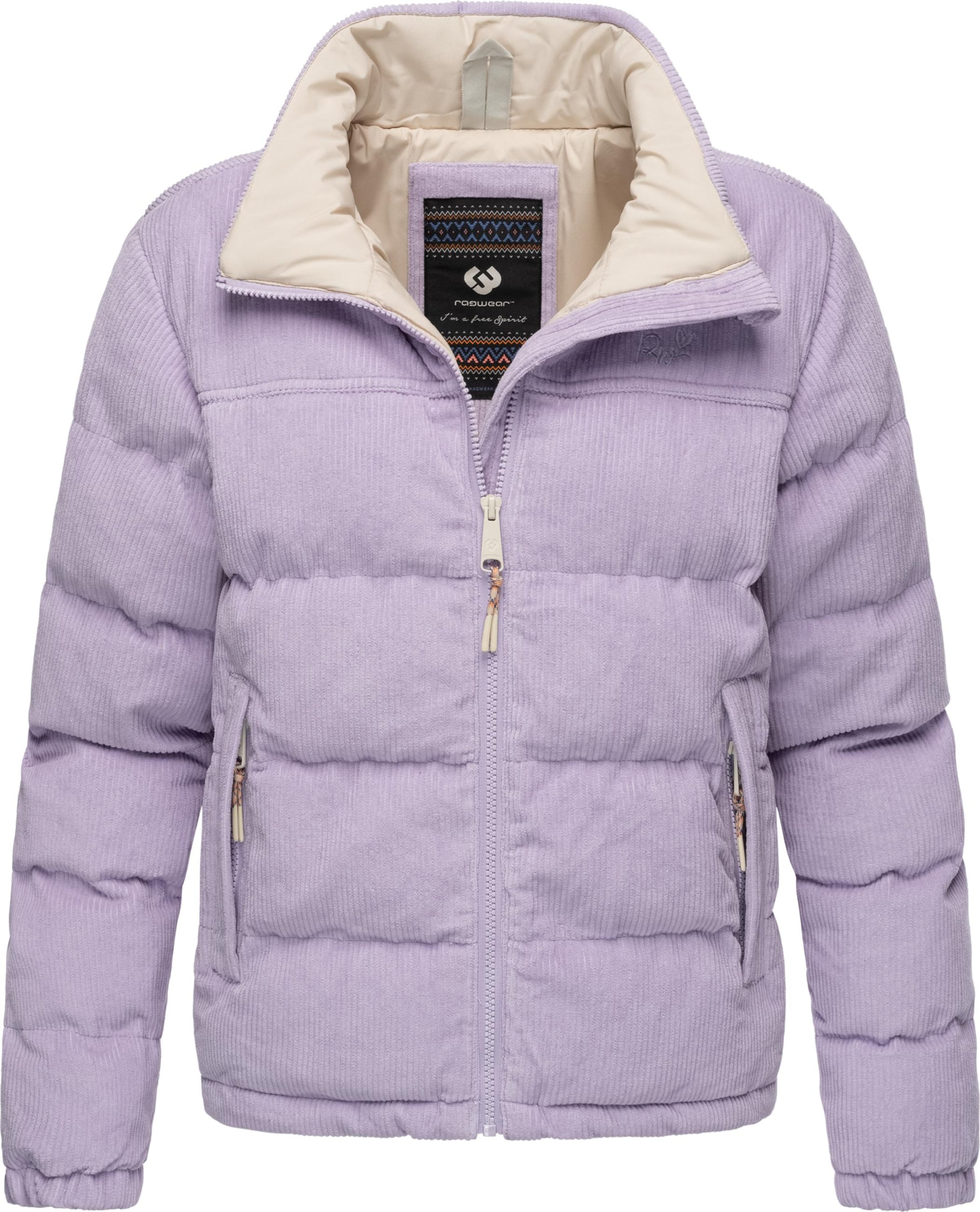 Ragwear Демисезонная куртка 'Uxia' в Лиловый: спереди
