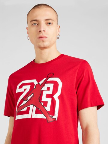 Jordan - Camisa 'FLT ESS' em vermelho