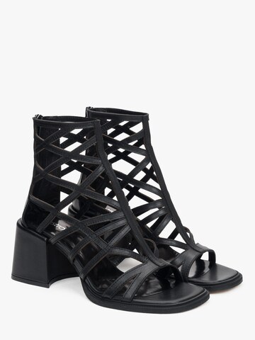 Sandalo '53-921' di Estro in nero