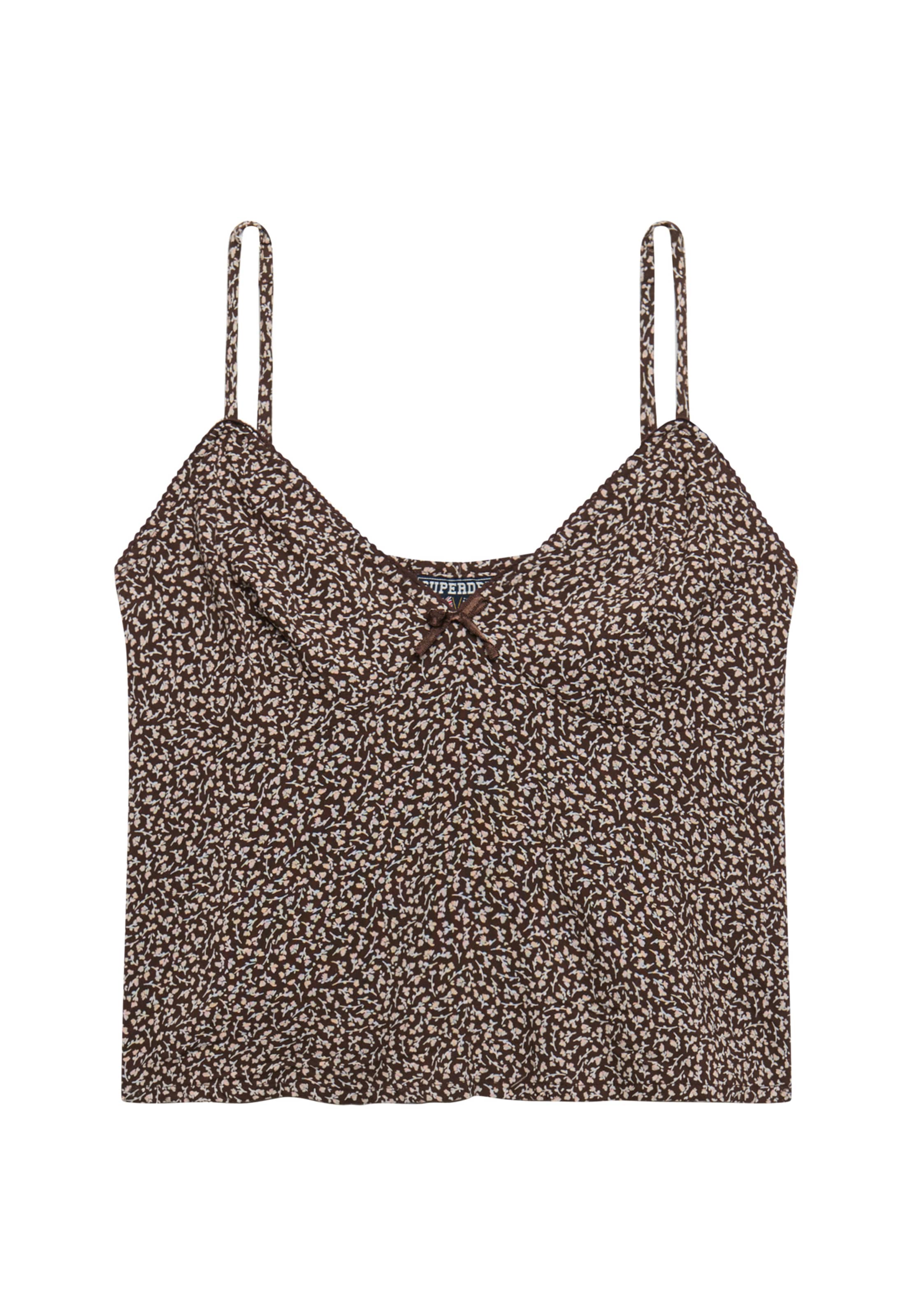 Superdry & Co Top in Braun: Vorderseite