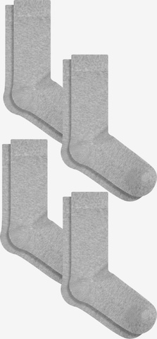Albero Natur Socks 'Classic' in Grey: front