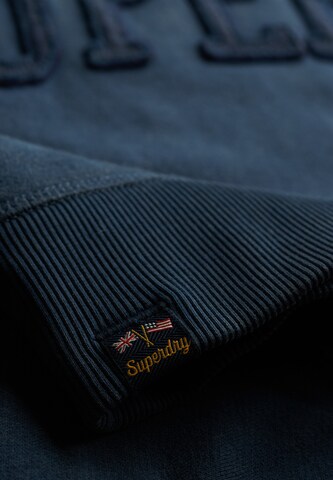 Superdry Sweatshirt 'Athletic Essentials' in Blauw