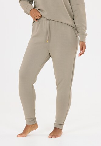 Athlecia Tapered Sports trousers 'Jacey' in Brown: front