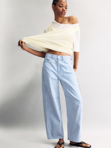 Pull&Bear Baggy Jeans in Blue